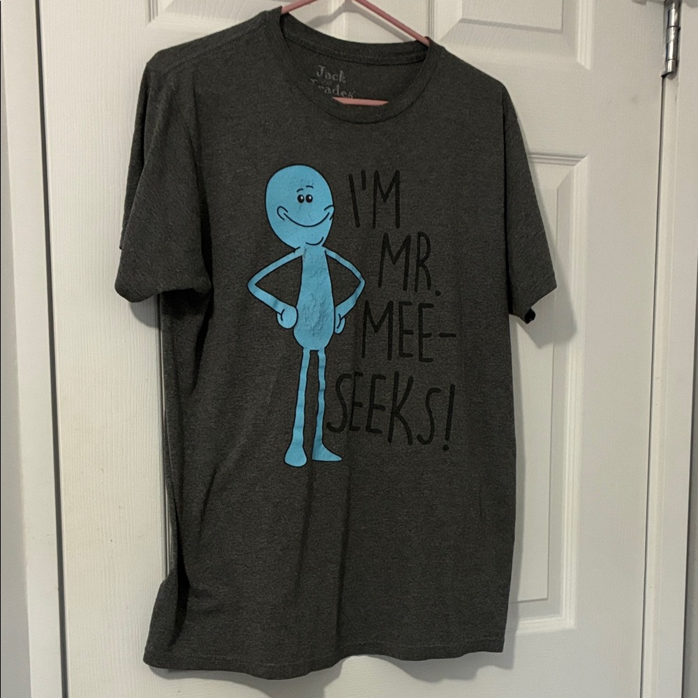 Jack of all trades Rick and Morty I’m Mr. Me-Seeks graphic tshirt (adult swim)